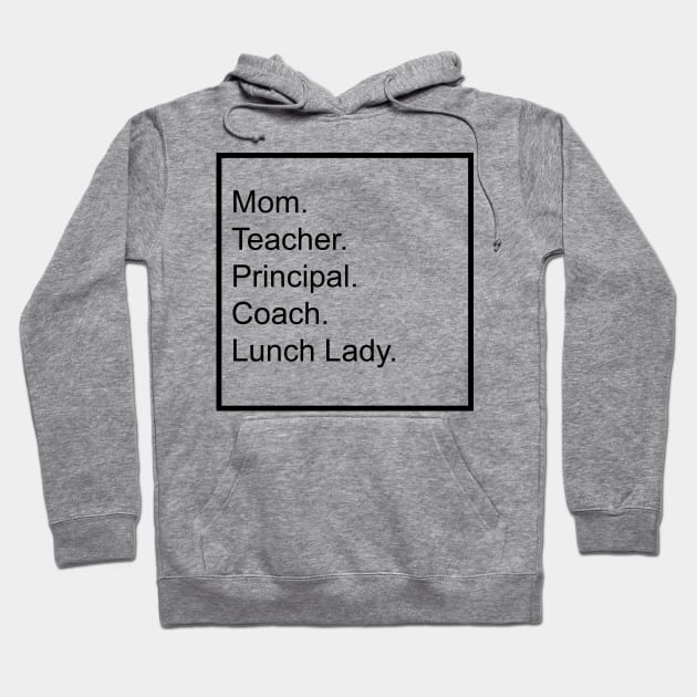 Homeschool Mom Hoodie by Myrtle+Muffin